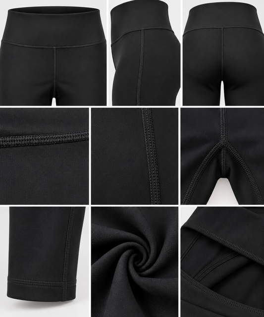 Leggings tessuto tecnico - NERO