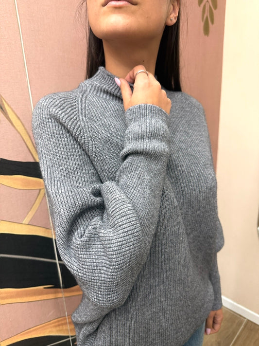 Pull costina over - GRIGIO
