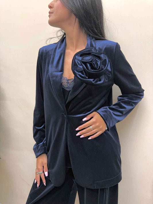 Giacca spilla - BLU