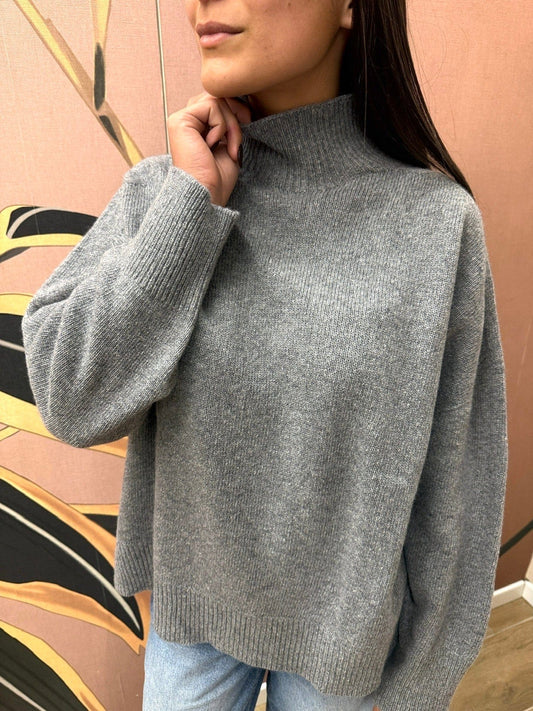 Lupetto cachemire - GRIGIO