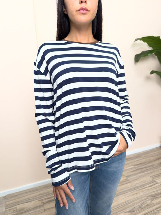 Maglia righe - BLU