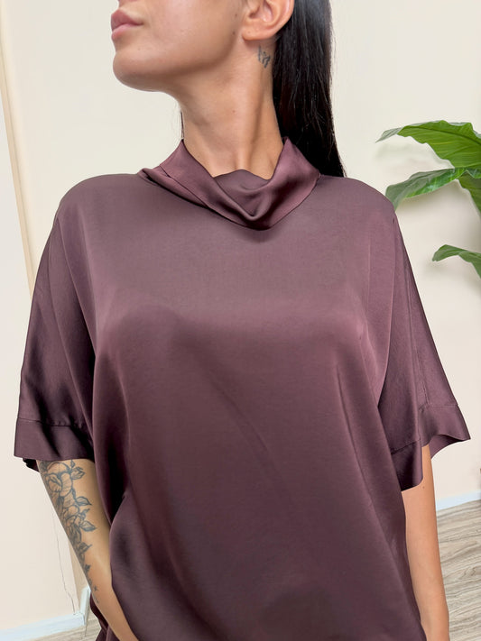 Blusa VIENNA in viscosa - WINE