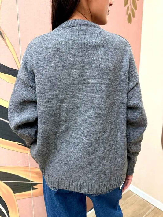 Pull orsetto - GRIGIO