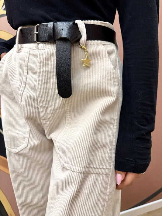 Pantalone velluto barrel - BURRO