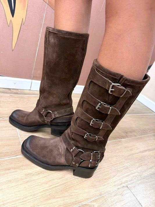 Stivale c/fibbie - CAFFE'