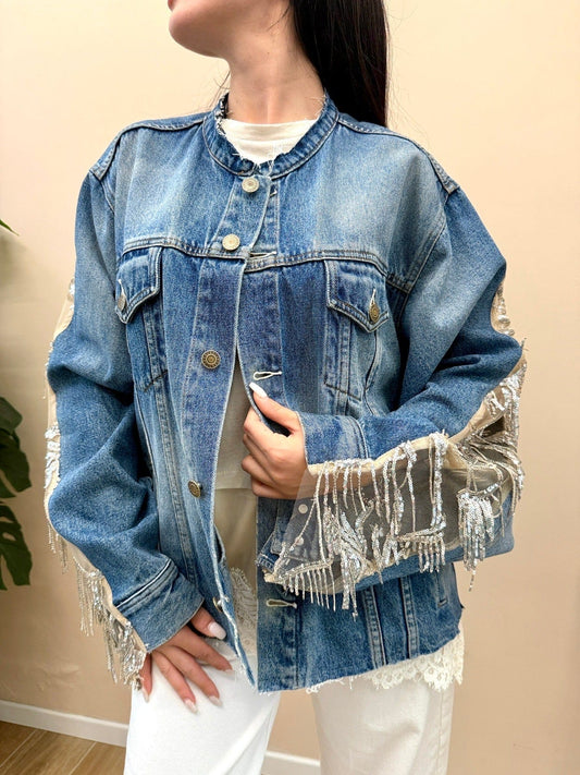 Giacca jeans vintage - BLUE DENIM