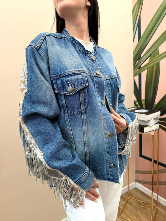 Giacca jeans vintage - BLUE DENIM