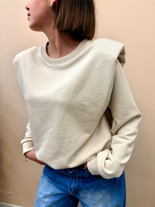 Felpa con spalline - MARMO