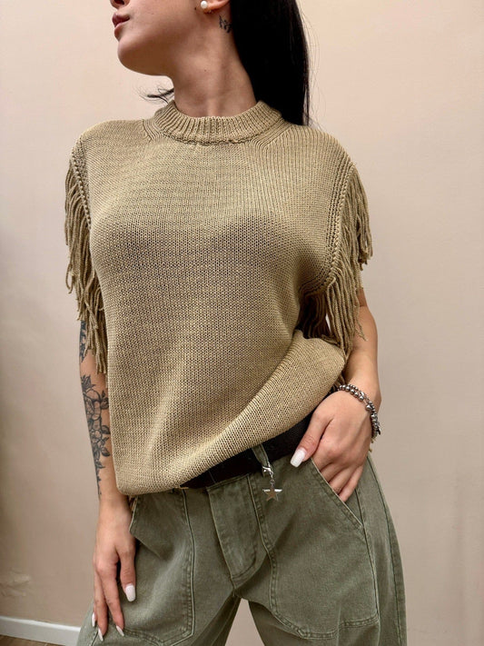 Gilet con frange - CORDA