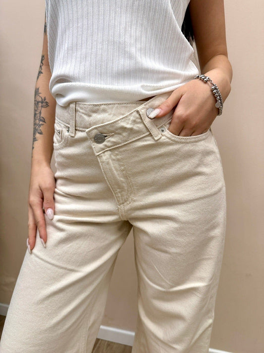 Jeans Tokyo palazzo - BURRO