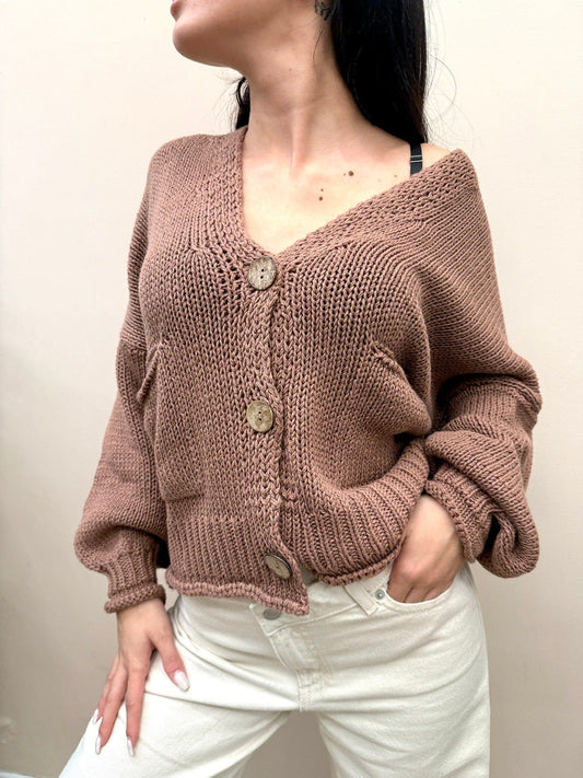 Cardigan con tasche - PHARD