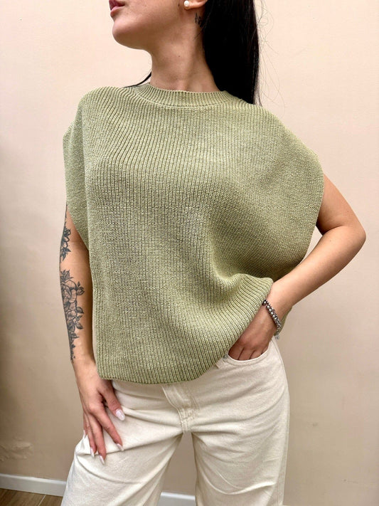 Gilet girocollo - KAKHI