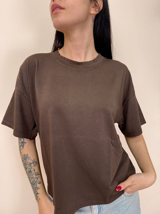 T-Shirt scatoletta - MORO