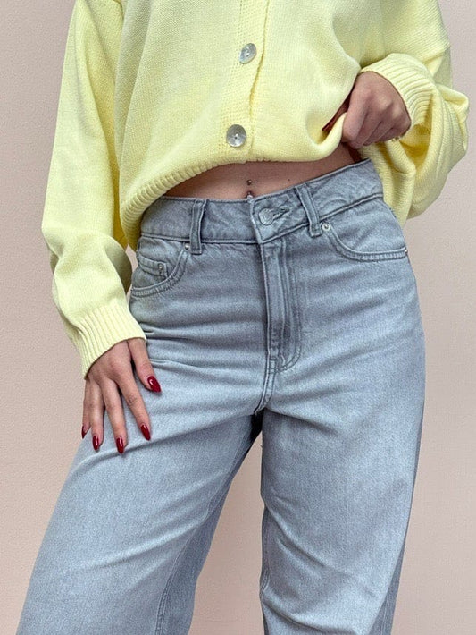 Jeans Palazzo "Tokyo" - GRIGIO