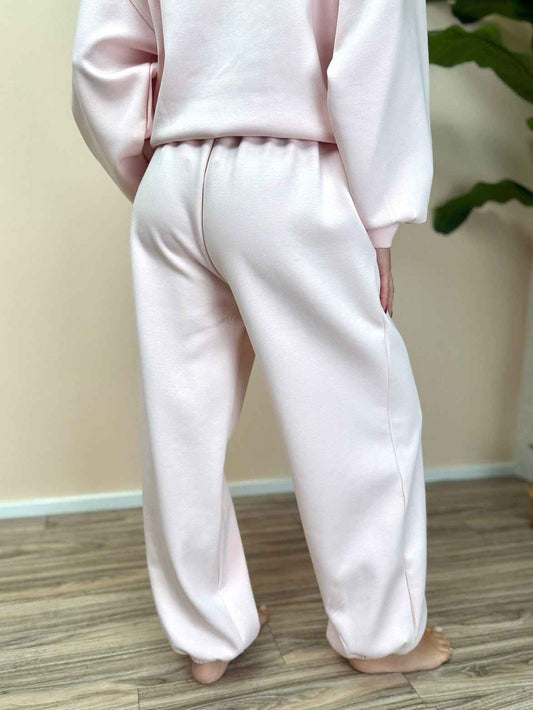 Pantalone scuba - ROSA