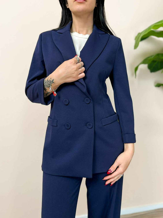 Giacca slim - BLU