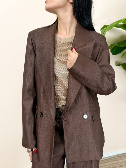 Giacca doppiopetto - CACAO