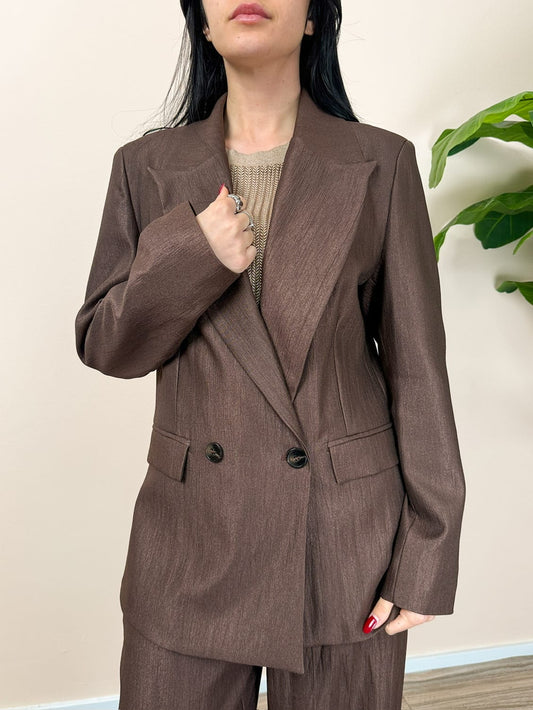 Giacca doppiopetto - CACAO