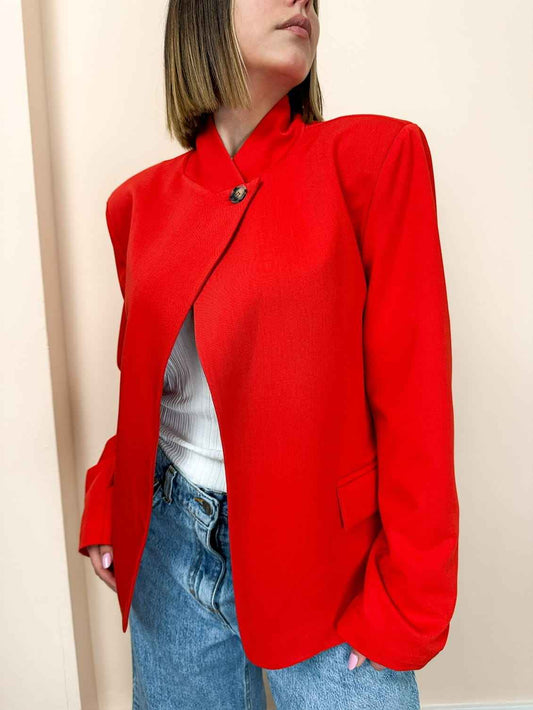 Giacca coreana - ROSSO