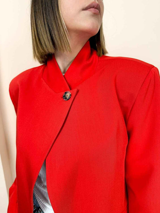 Giacca coreana - ROSSO