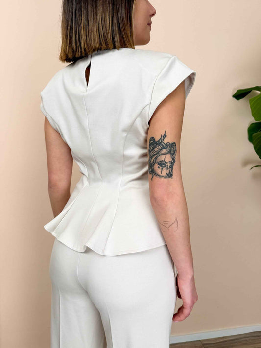 Pantalone palazzo punto milano - GESSO