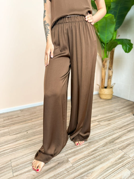 Pantalone in viscosa - MORO