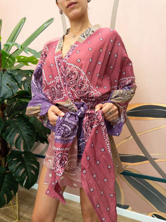 Abito bandana - ROSA