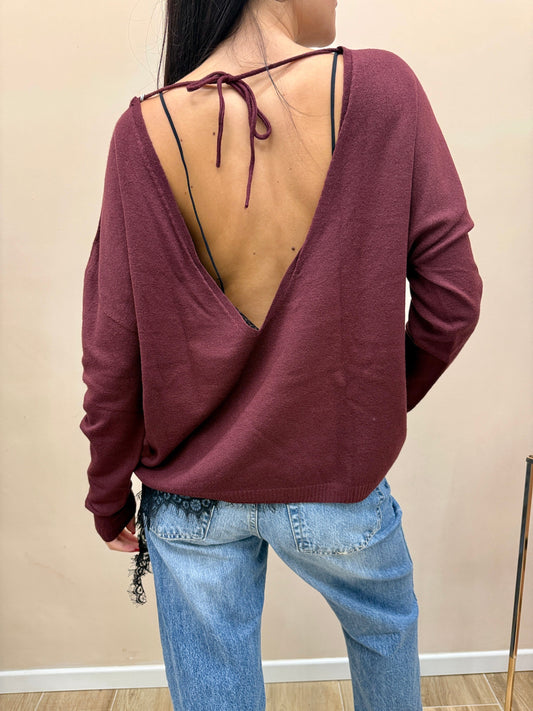 Pull scollo dietro - VINO
