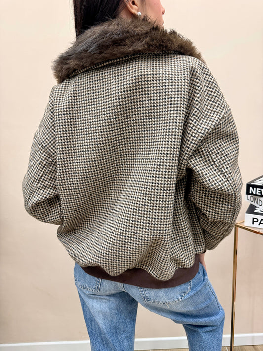 Bomber pied de poule - MORO