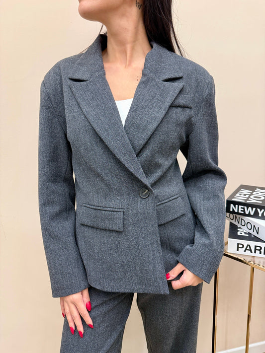 Giacca clessidra - ANTRACITE