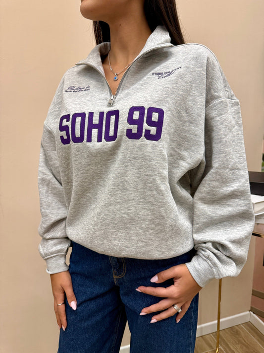 Felpa "Janka" - GRIGIO