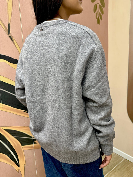 Pull girocollo - GRIGIO