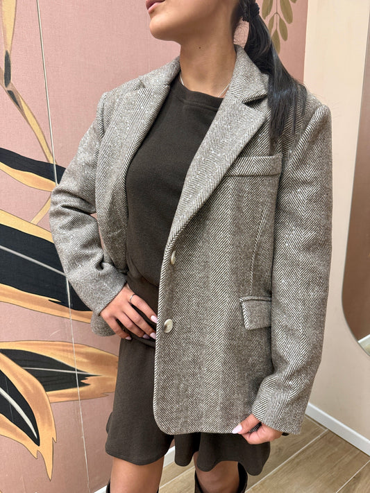 Giacca c/spallina - MORO