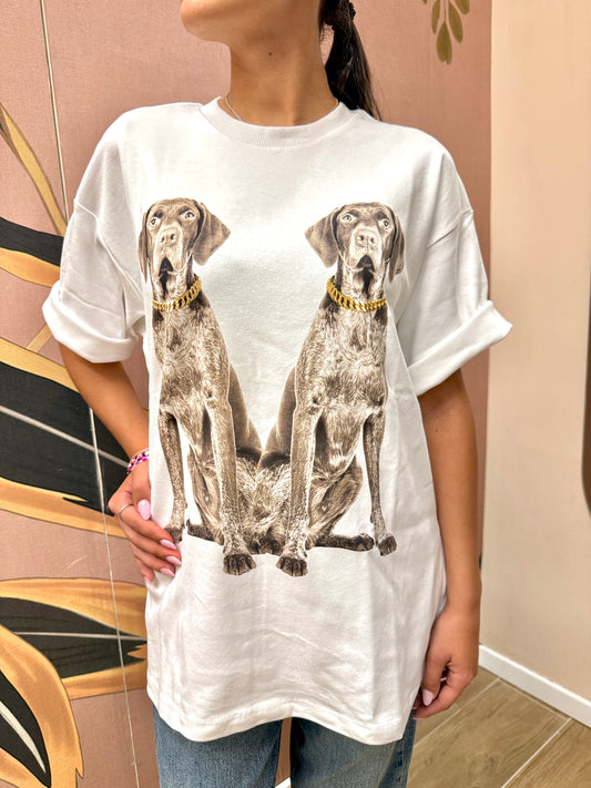 T-Shirt "Olivia" - BIANCO