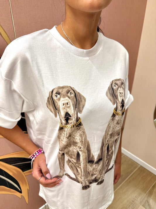 T-Shirt "Olivia" - BIANCO