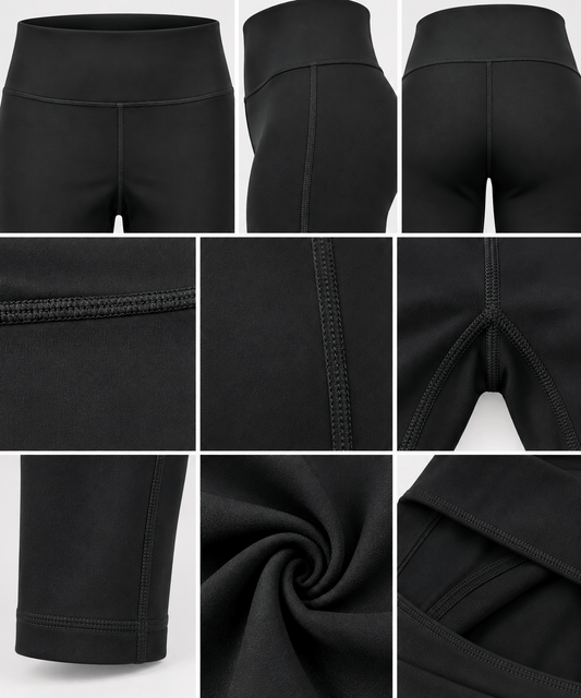 Leggings tessuto tecnico - NERO