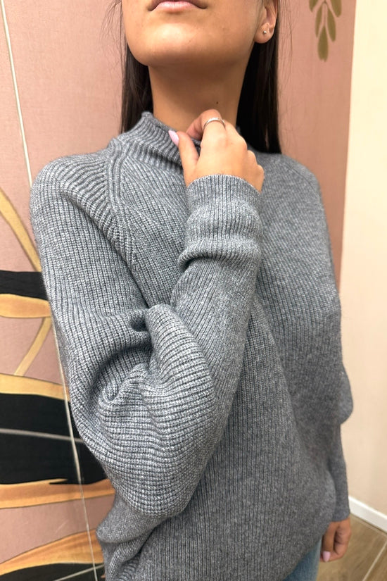 Pull costina over - GRIGIO