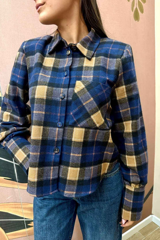 Camicia corta check - BLU