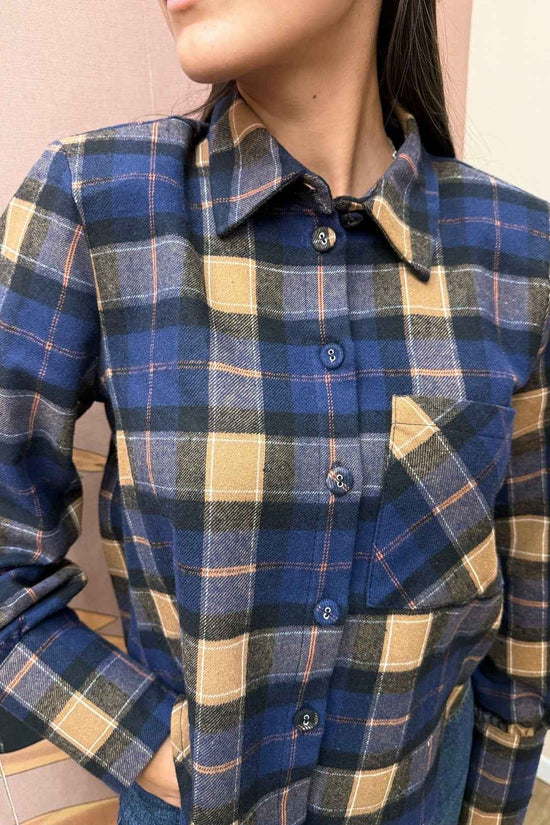 Camicia corta check - BLU