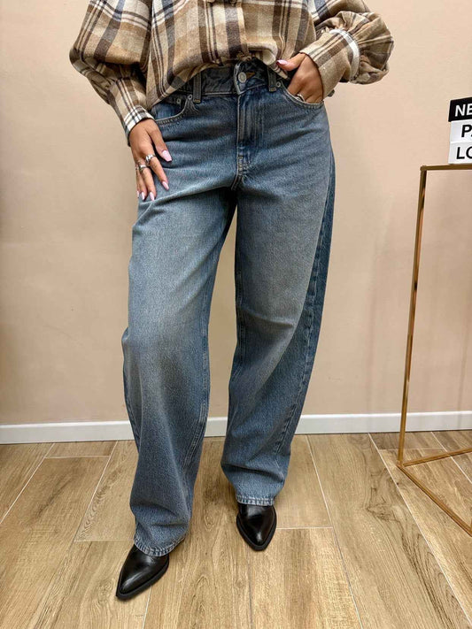 Jeans Barrel - STONE WASH