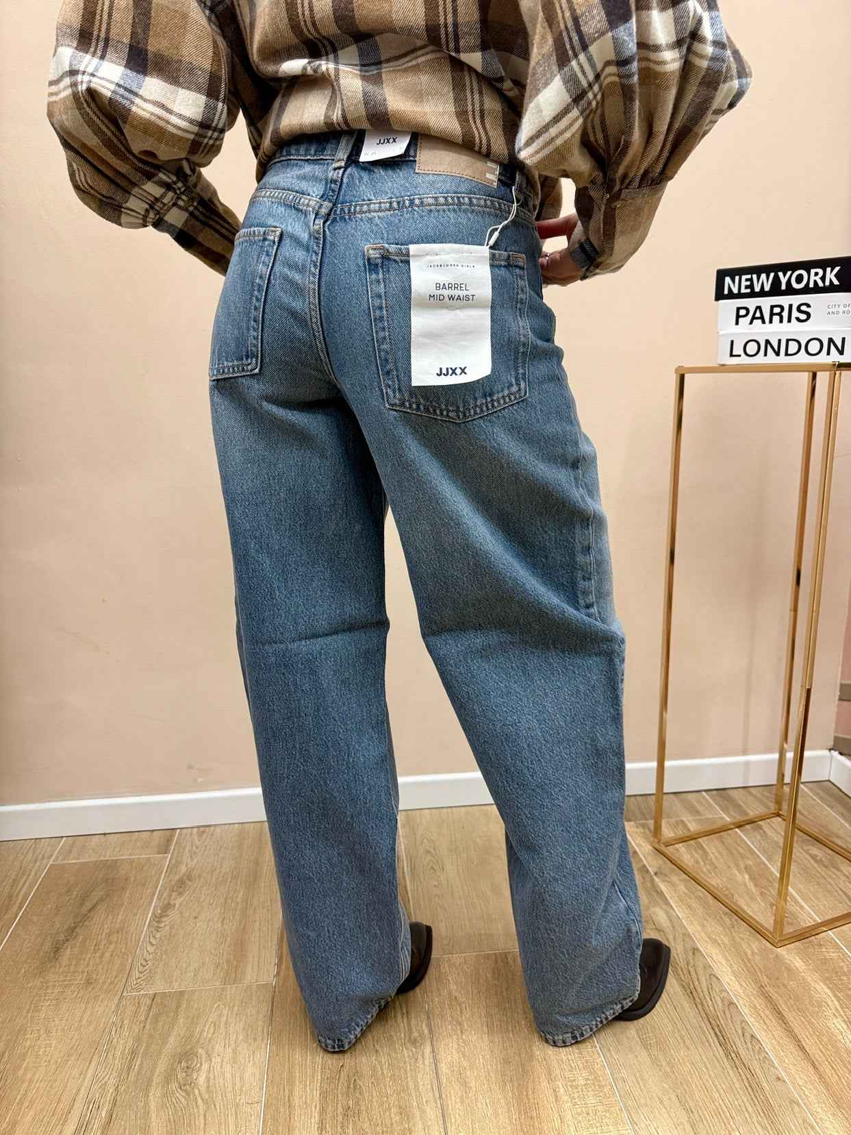 Jeans Barrel - STONE WASH