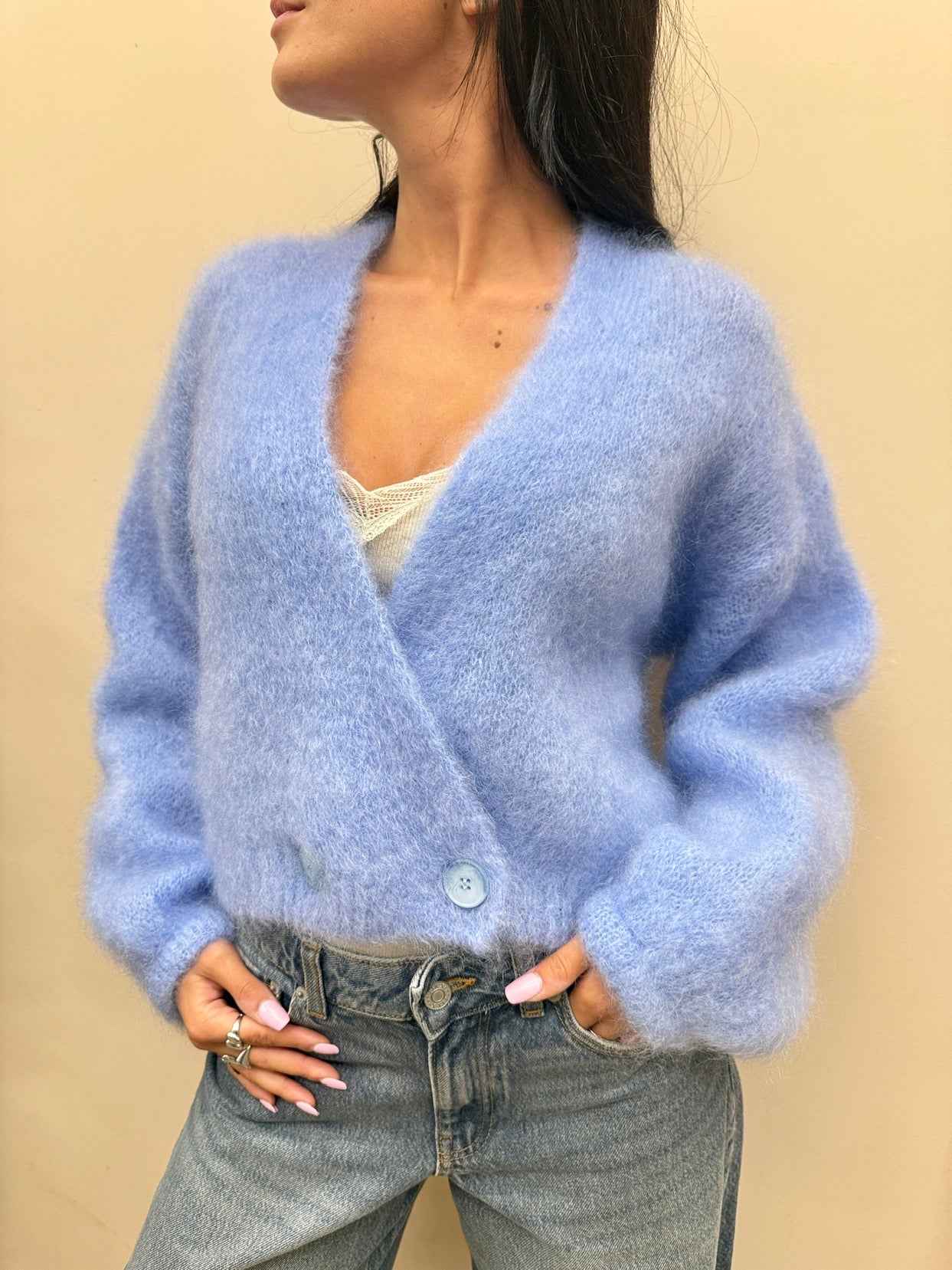 Cardigan mohair - CELESTE