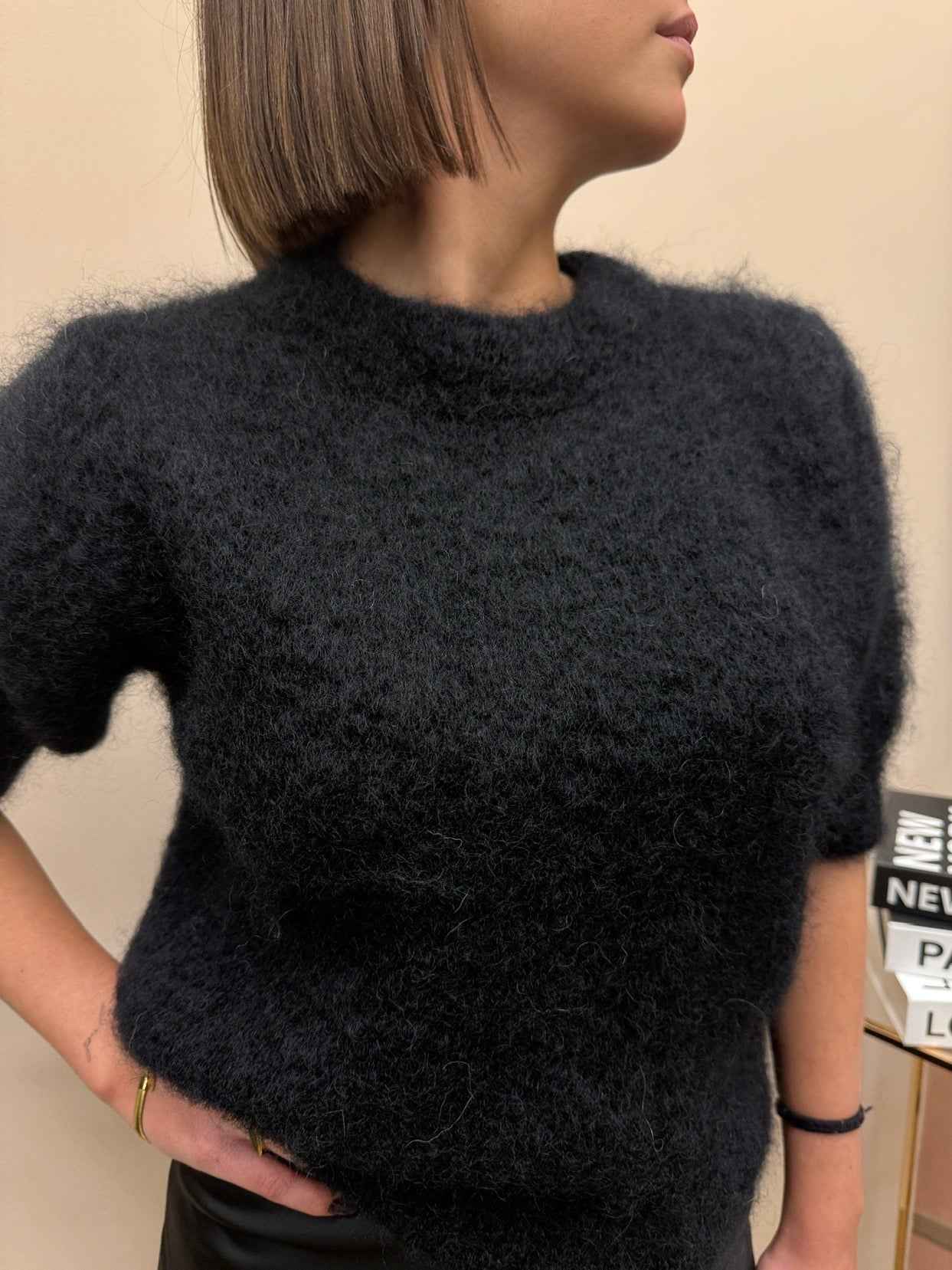 Pull mohair - NERO