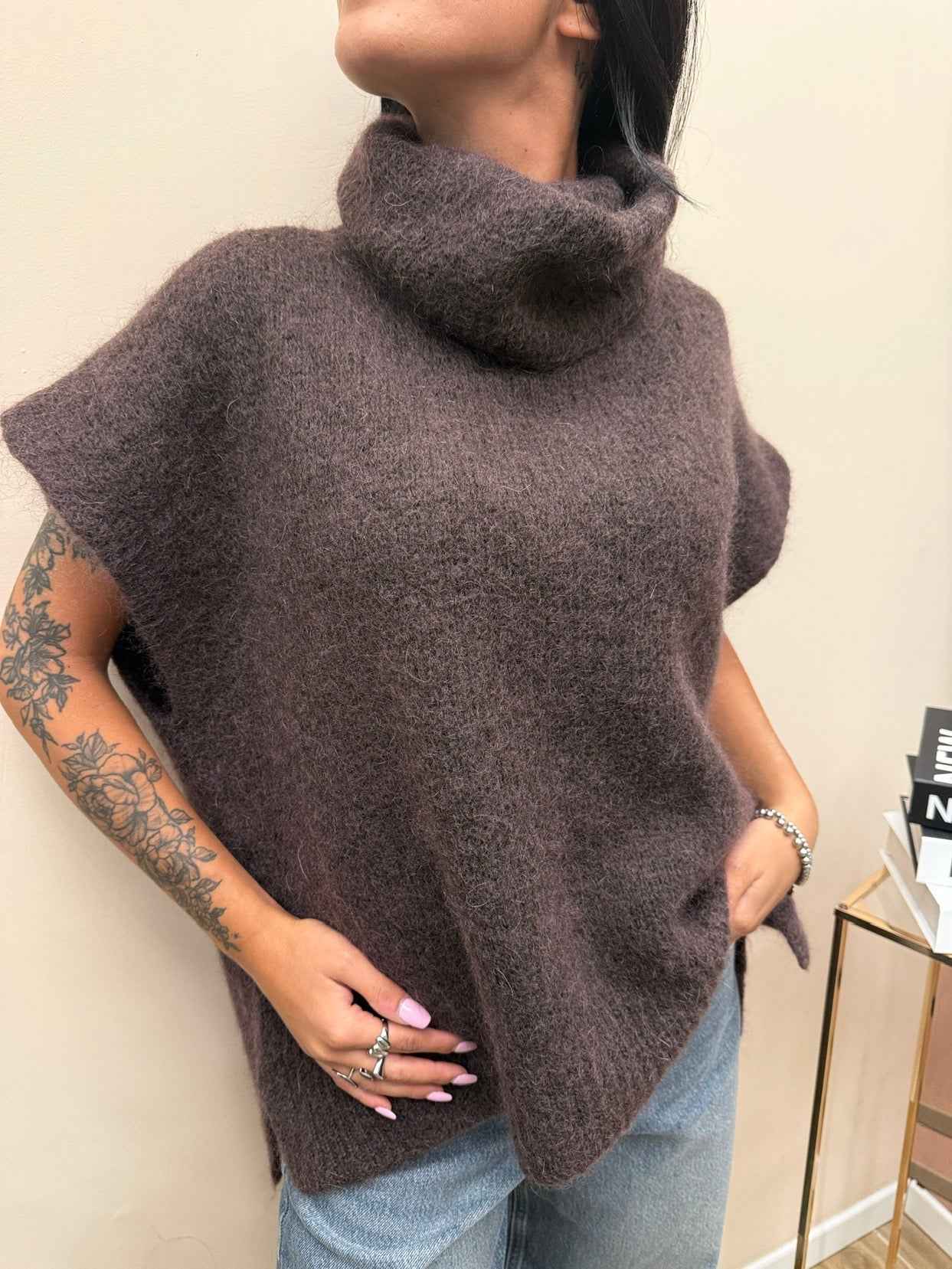 Gilet in mohair - MORO