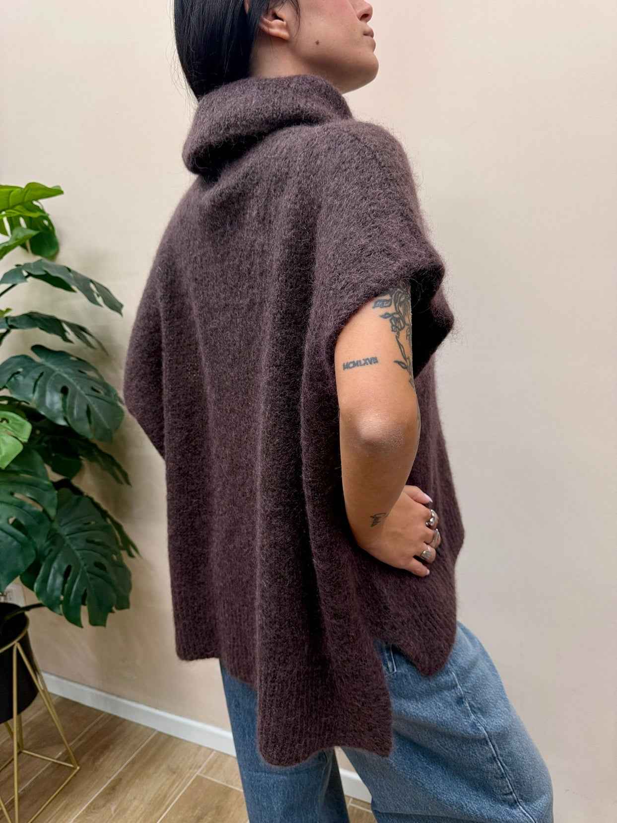 Gilet in mohair - MORO