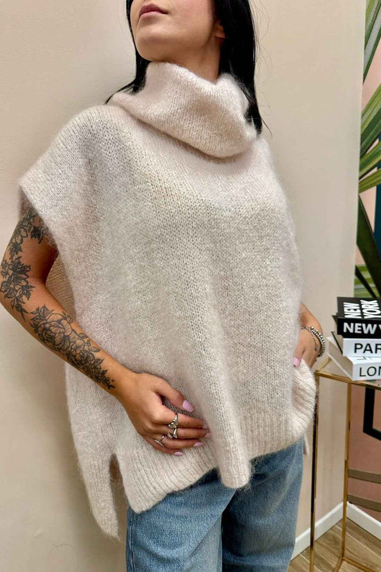 Gilet in mohair - BURRO