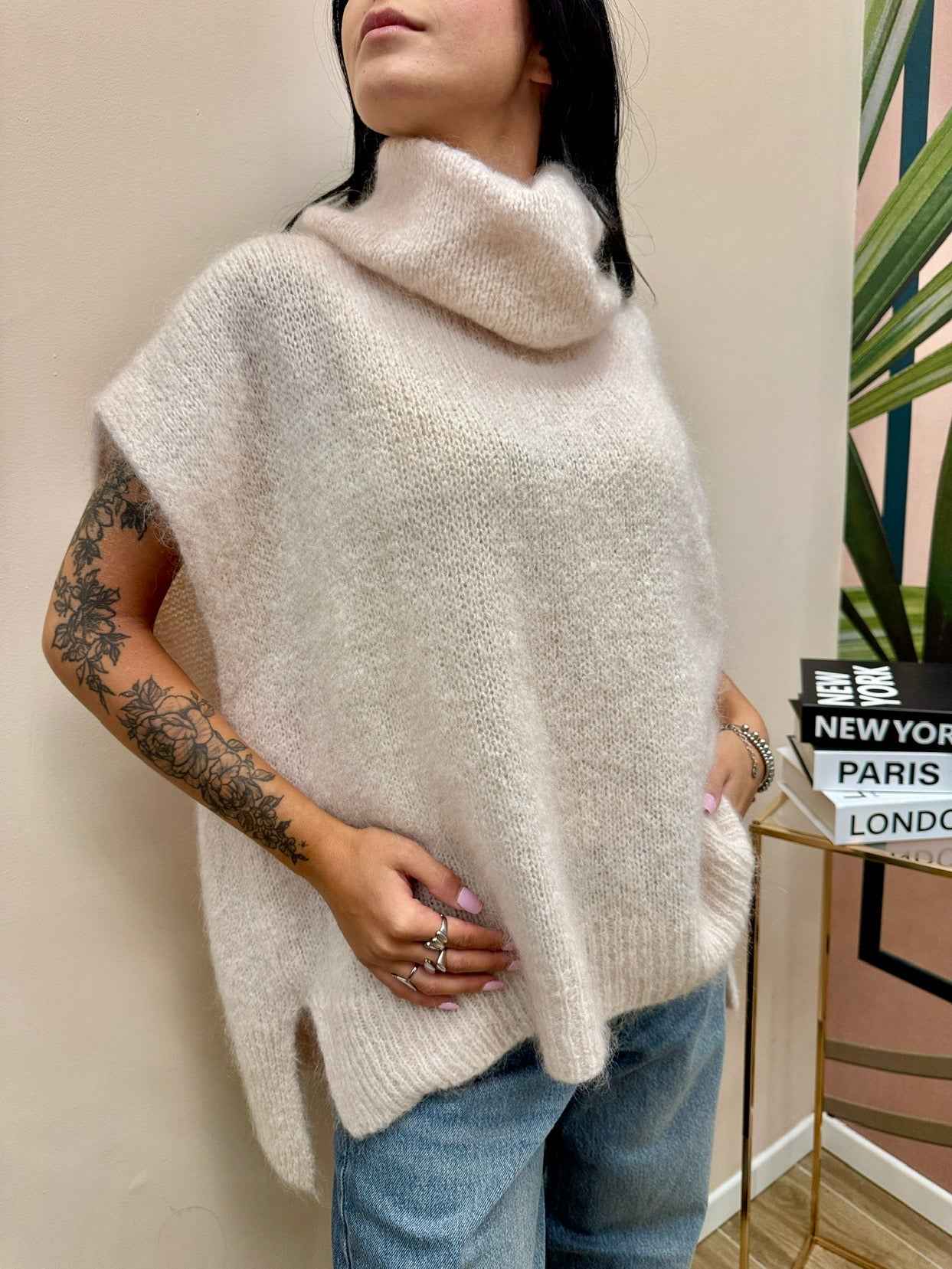 Gilet in mohair - BURRO