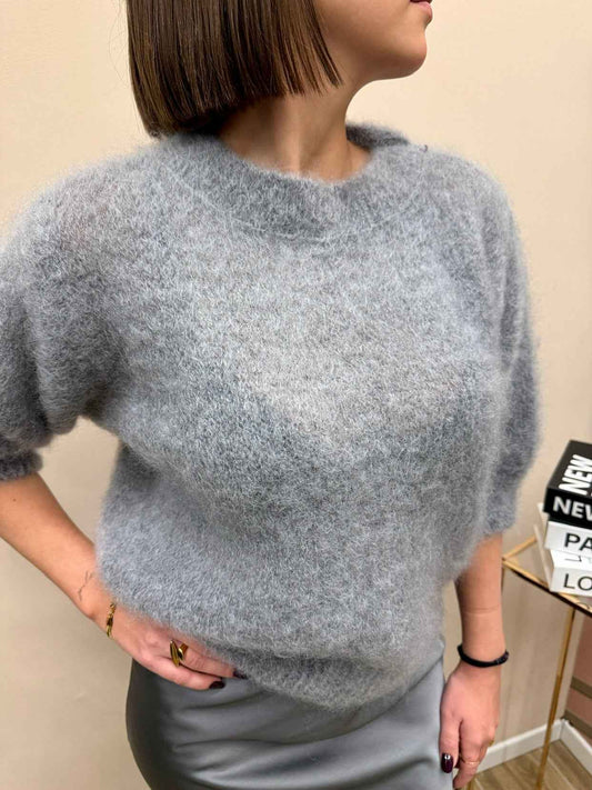 Pull mohair - GRIGIO