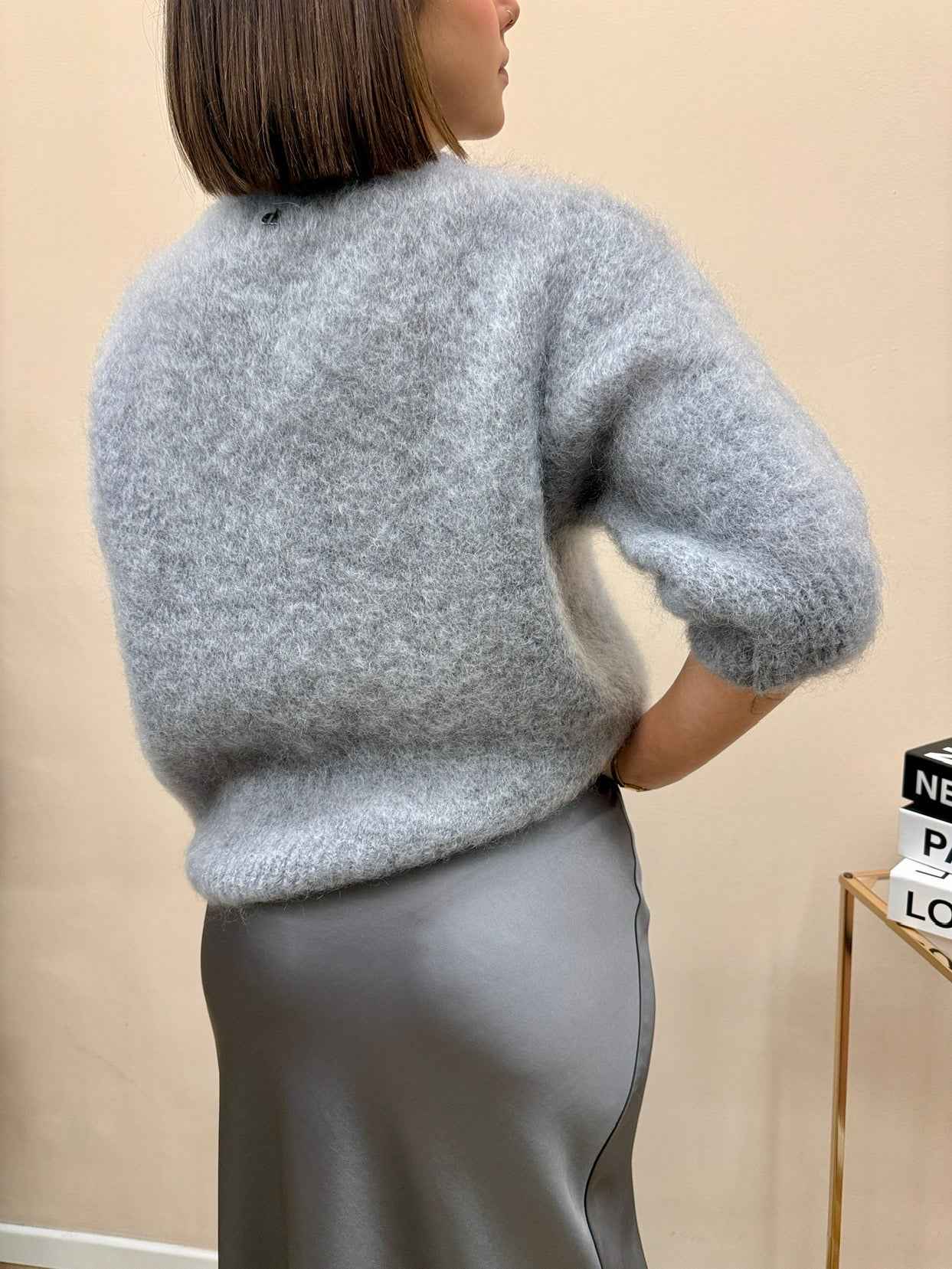 Pull mohair - GRIGIO