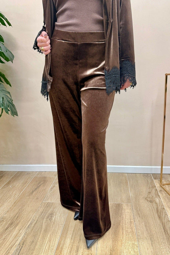 Pantalone velluto - MORO